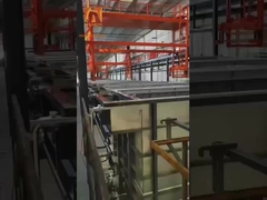 Linea di produzione di rivestimenti elettroforetici per fusione