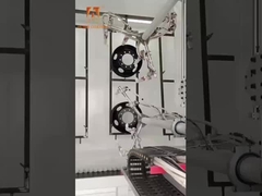 Linea di verniciatura automatica con rivestimento in polvere di substrato di ferro con rivestimento uniforme