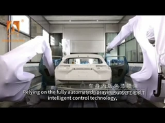 Linea di verniciatura elettrostatica