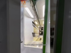 16 PCS touch screen sistema di rivestimento in polvere di spruzzo elettrostatico automatico con resistenza