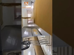 Sistemi di trasportatori di rivestimento in polvere regolabili con velocità e colori personalizzabili