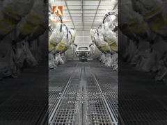 Sperimenta una pittura spray superiore con una linea di verniciatura elettrostatica per risultati ottimali