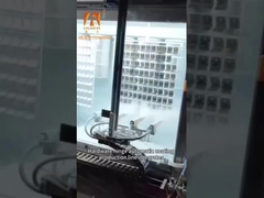 Linea di rivestimento in polvere automatica regolabile con pretrattamento del ferro con risparmio energetico