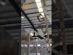 Acciaio inossidabile Linea di pulizia chimica automatizzata industriale 1 anno di garanzia