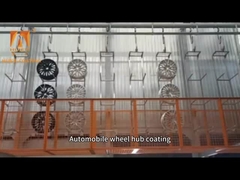 Sistema di trasportatore sospeso a catena montato sul soffitto con controllo PLC per la movimentazione di carichi pesanti