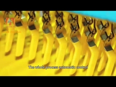 Linea di rivestimento a immersione completamente automatica di lunga durata con rivestimento regolabile