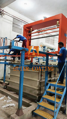 Attrezzature di rivestimento elettroforetico personalizzate per prodotti metallici resistenti alla corrosione