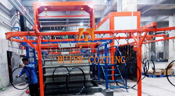 PP o acciaio inossidabile Sistema di rivestimento catodico del serbatoio Sistema di rivestimento elettroforetico anodico per rivestimenti durevoli da 5 a 50 micron