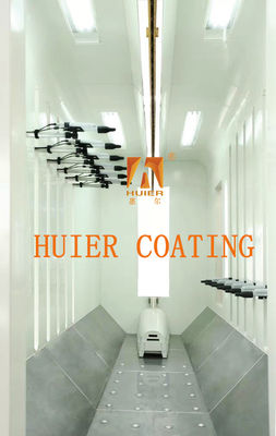 Rivestimento in polvere completamente automatico Garantire un rivestimento uniforme e coerente sui prodotti in ferro