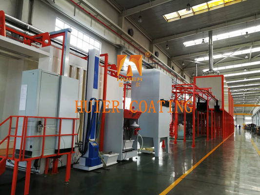 16 Linea di rivestimento in polvere completamente automatica con iniettore con resistenza alla corrosione migliorata