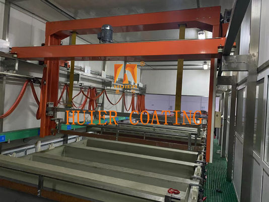 Linea di rivestimento elettrodeposizione automatizzata