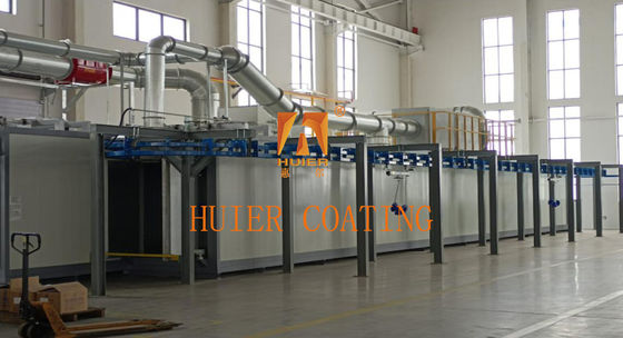 Linea di rivestimento automatico ad immersione intelligente avanzata per risultati di rivestimento ottimali