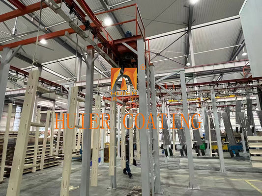 Linea di produzione di sospensioni logistiche semplifica le operazioni con velocità regolabile e carico sospeso di 50 kg/m