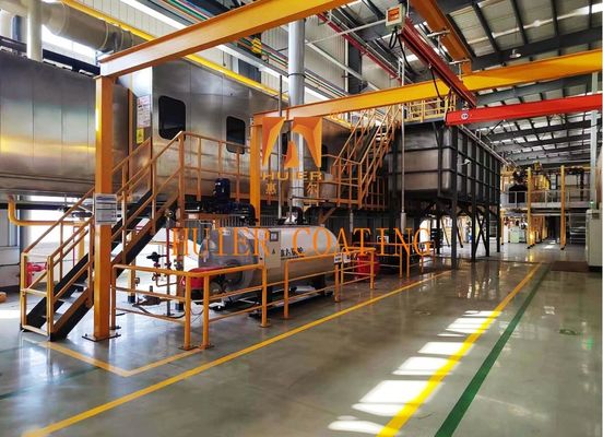 Attrezzature avanzate per il rivestimento elettroforetico di pezzi di ghisa con processo perfetto