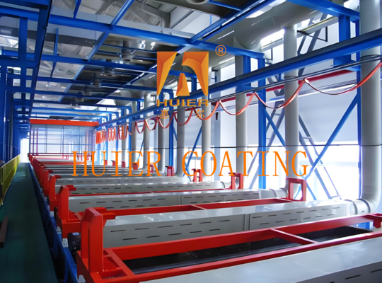 Linea di produzione di passivazione elettroplatazione a regolazione della velocità a più livelli