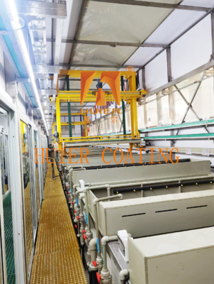Linea di produzione di ossidazione galvanica a risparmio energetico per uso industriale