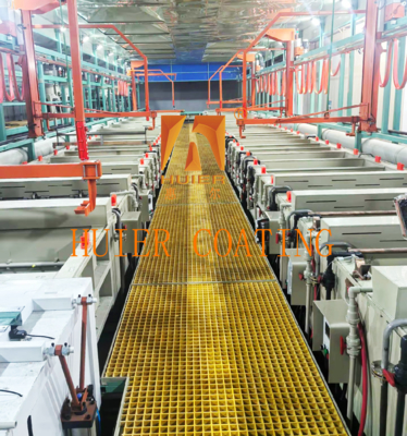 Linea di produzione di elettrodeposizione e ossidazione per l'industria hardware automobilistica